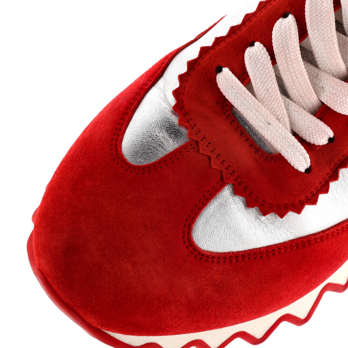 Loubishark Sneakers Leather and Suede
