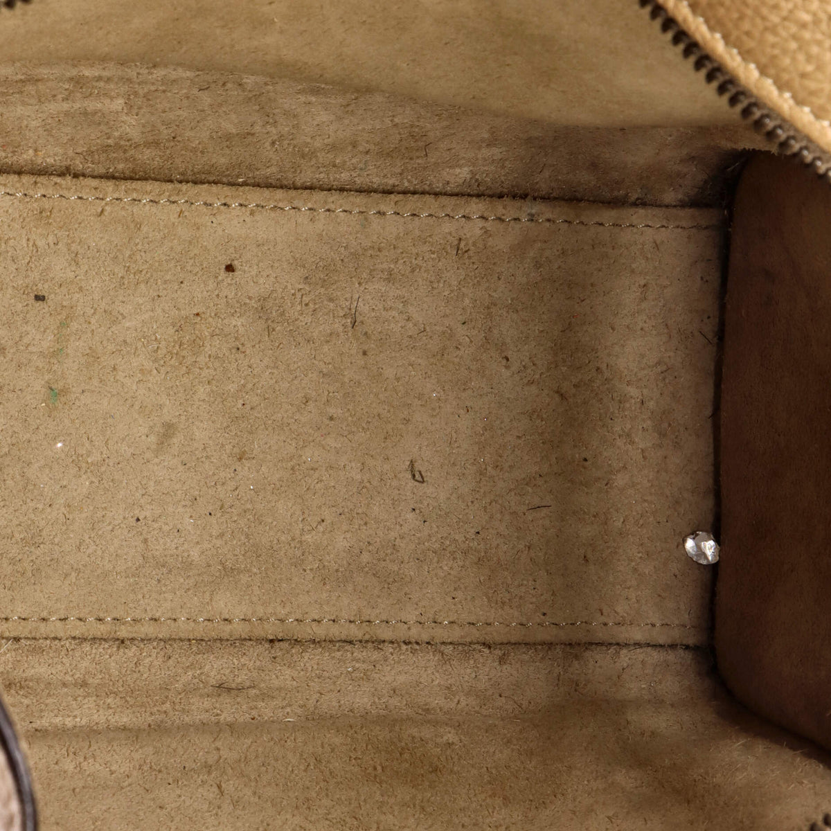 Luggage Bag Grainy Leather Nano