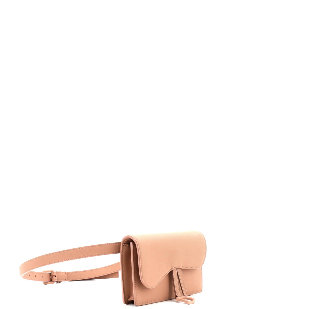 Ultra Matte Saddle Rectangular Belt Bag Leather