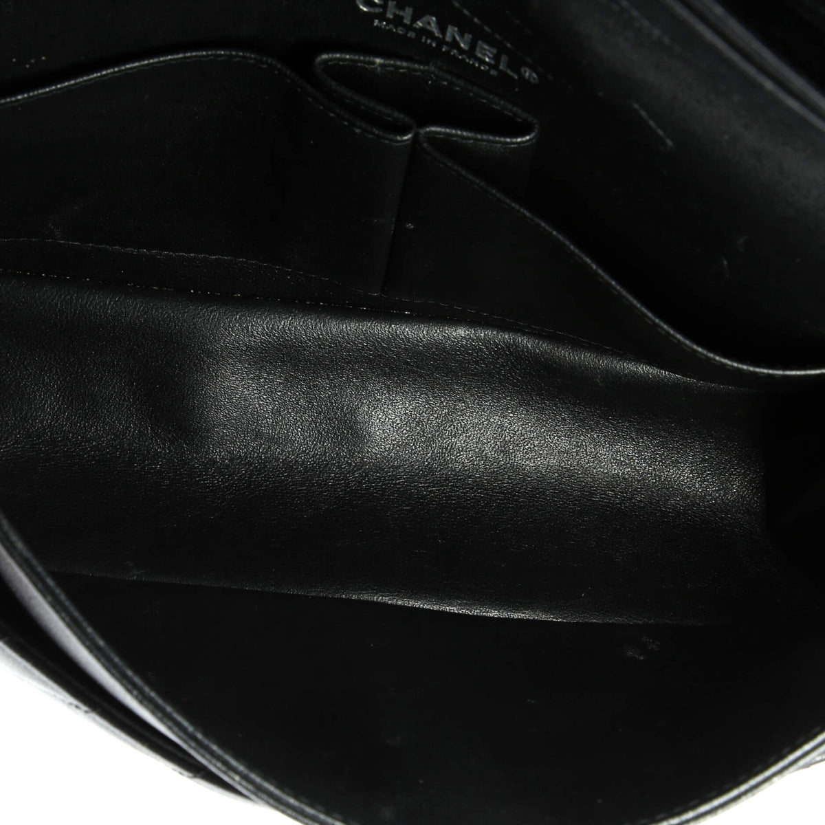 So Black Reissue 2.55 Flap Bag Chevron Sheepskin 226
