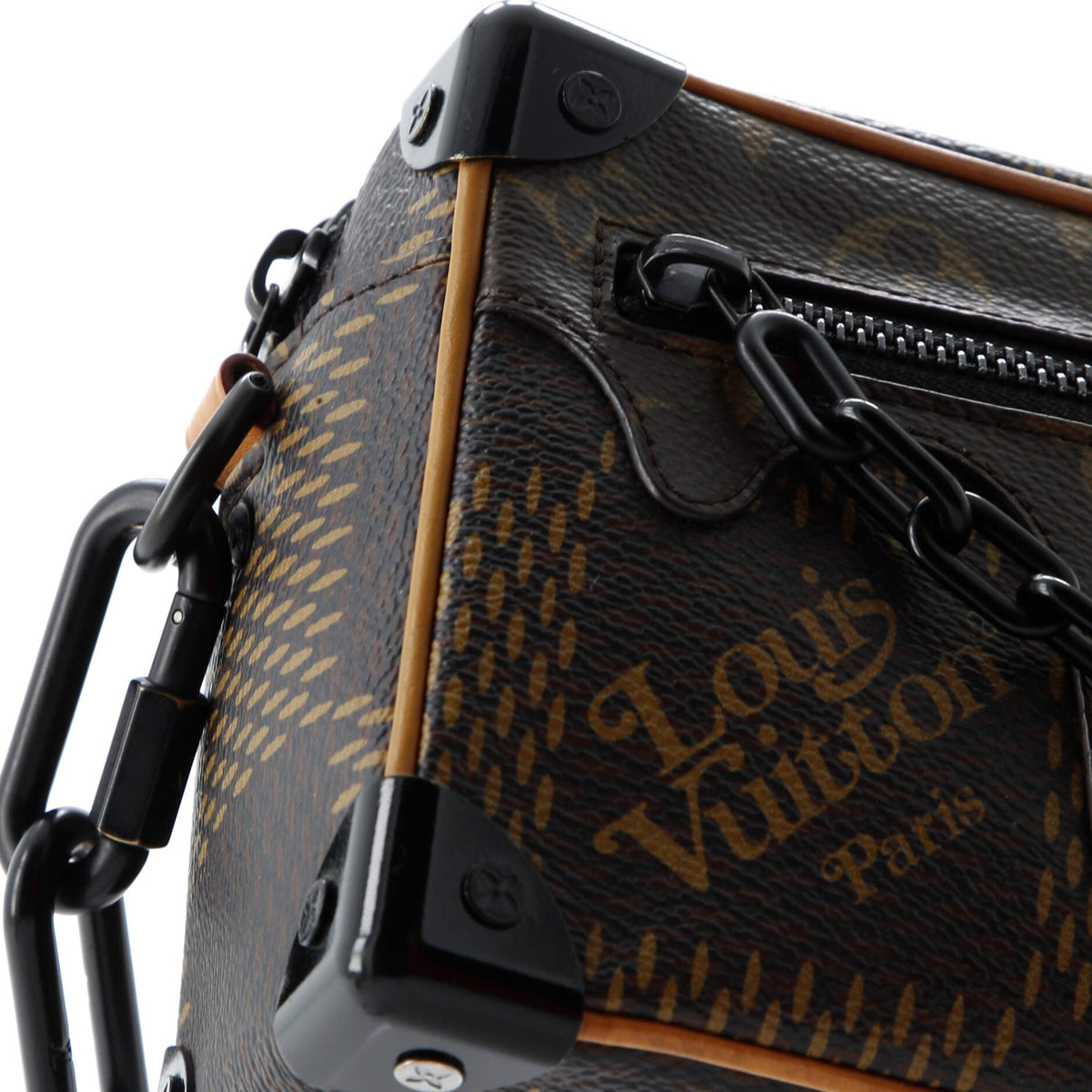 Nigo Soft Trunk Bag Limited Edition Giant Damier and Monogram Canvas Mini