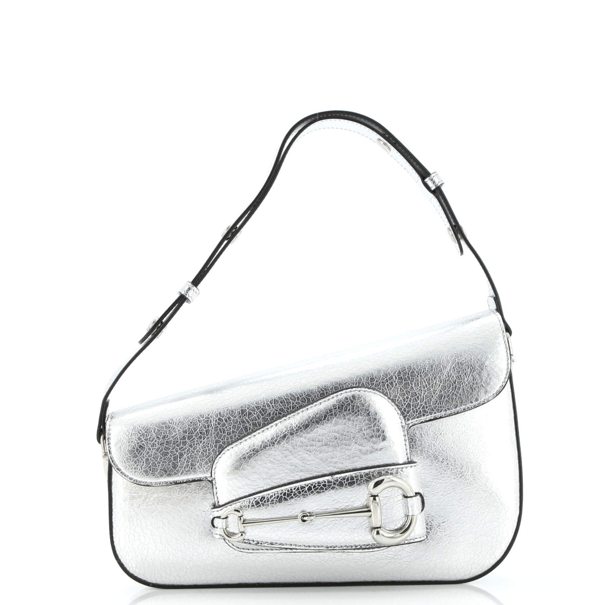 Horsebit 1955 Asymmetric Shoulder Bag Leather Small