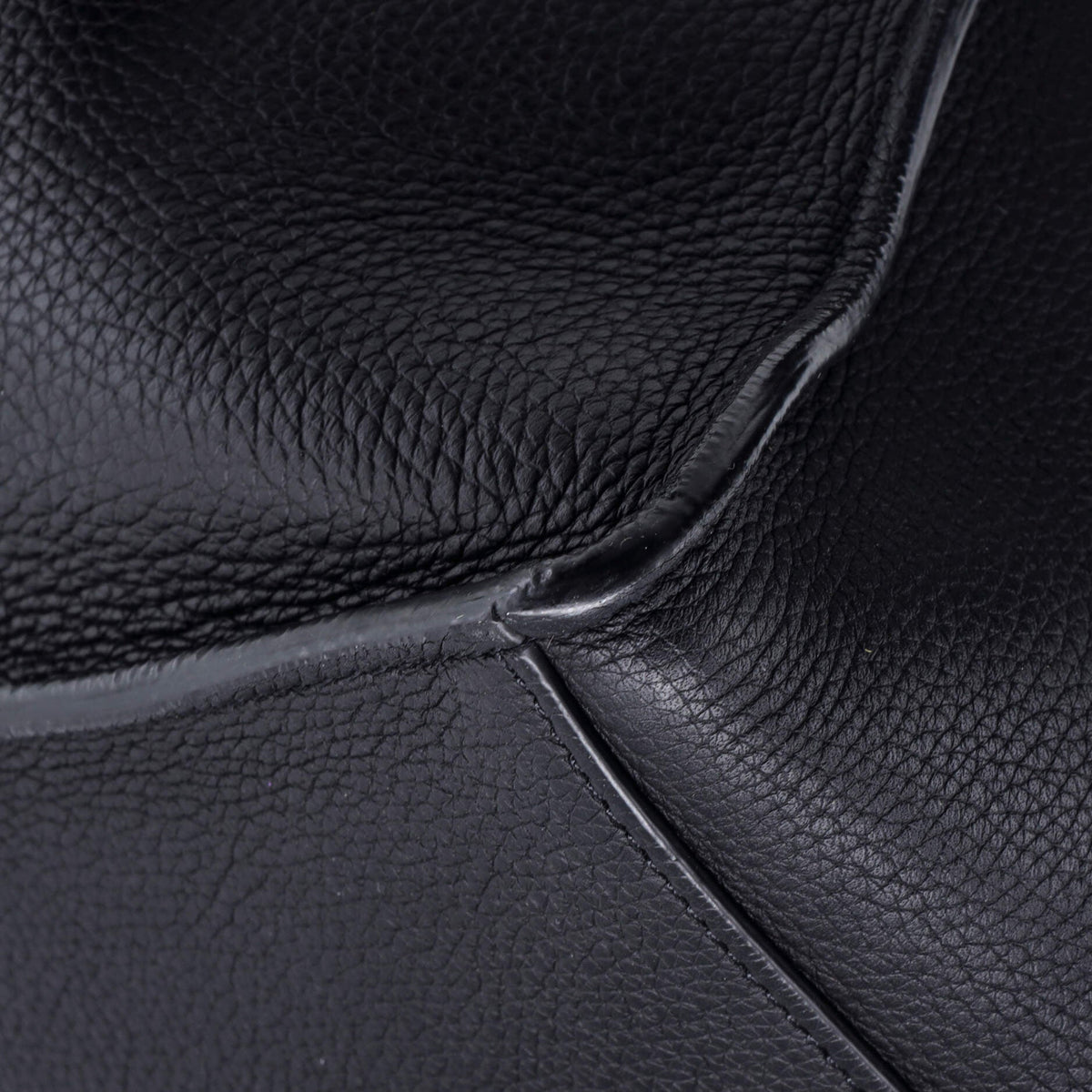 Big Bag Grained Calfskin Small