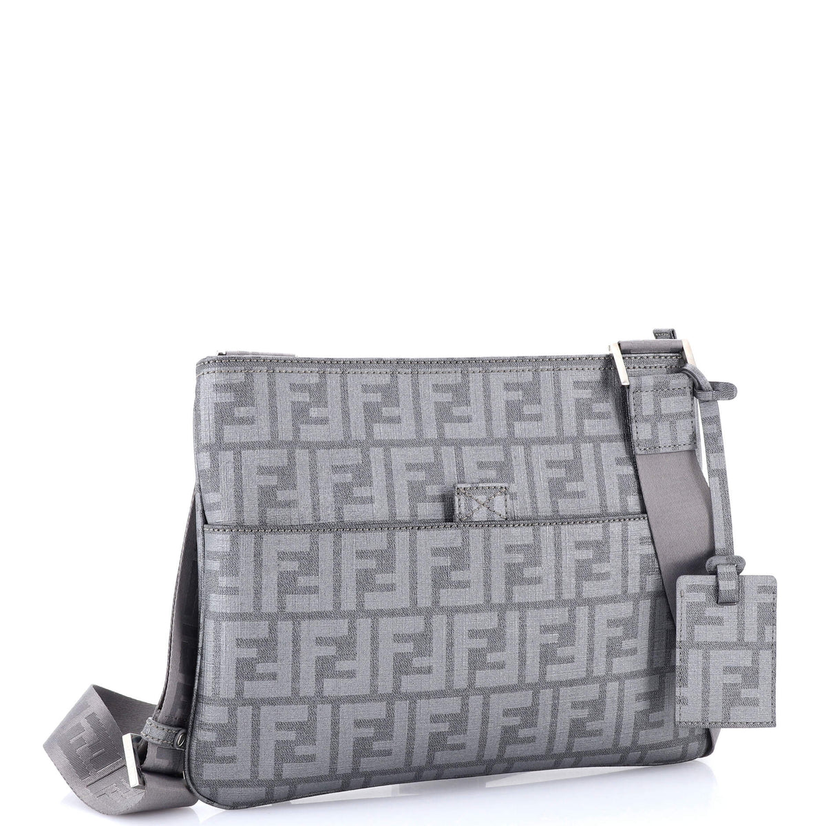 Slip Pocket Messenger Zucca Coated Canvas Medium