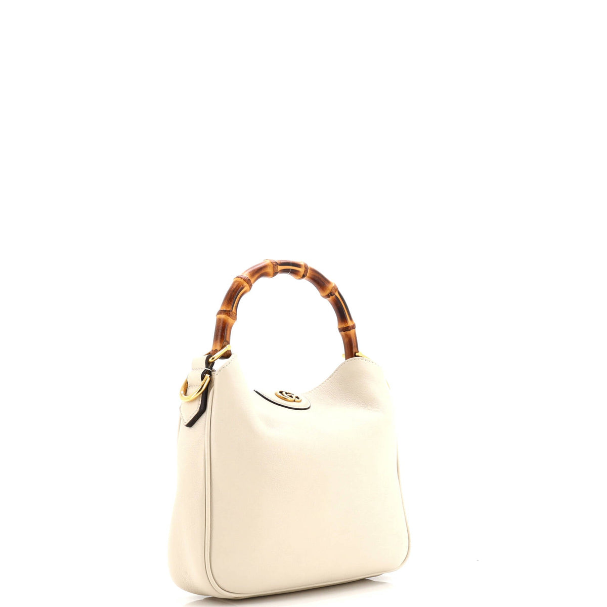 Diana NM Bamboo Shoulder Bag Leather Small
