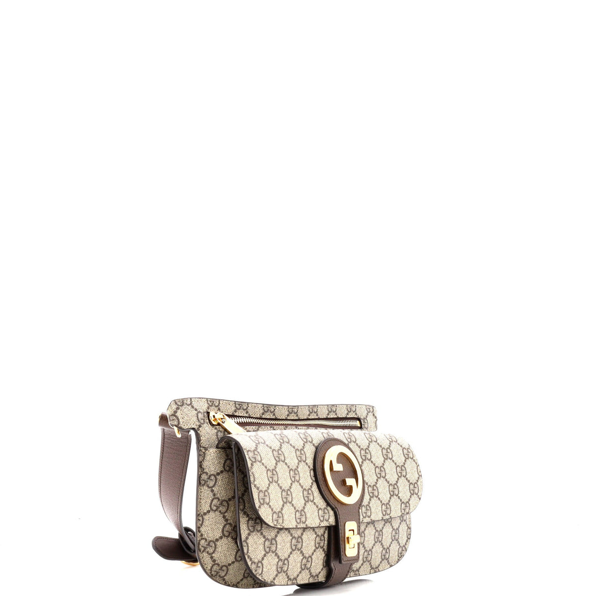 Blondie Flap Pocket Belt bag GG Coated Canvas