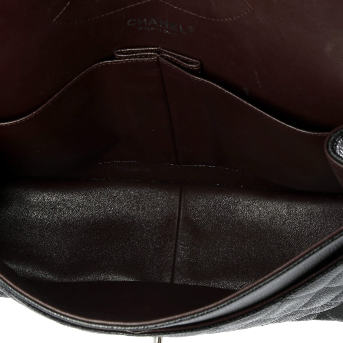 Classic Double Flap Bag Quilted Caviar Jumbo