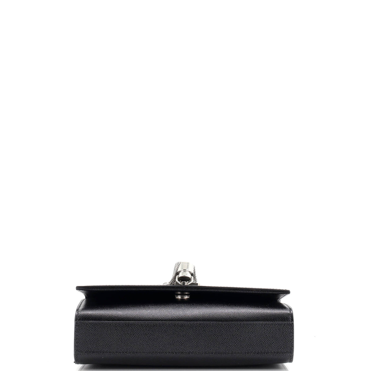 Classic Monogram Tassel Crossbody Bag Grainy Leather Small