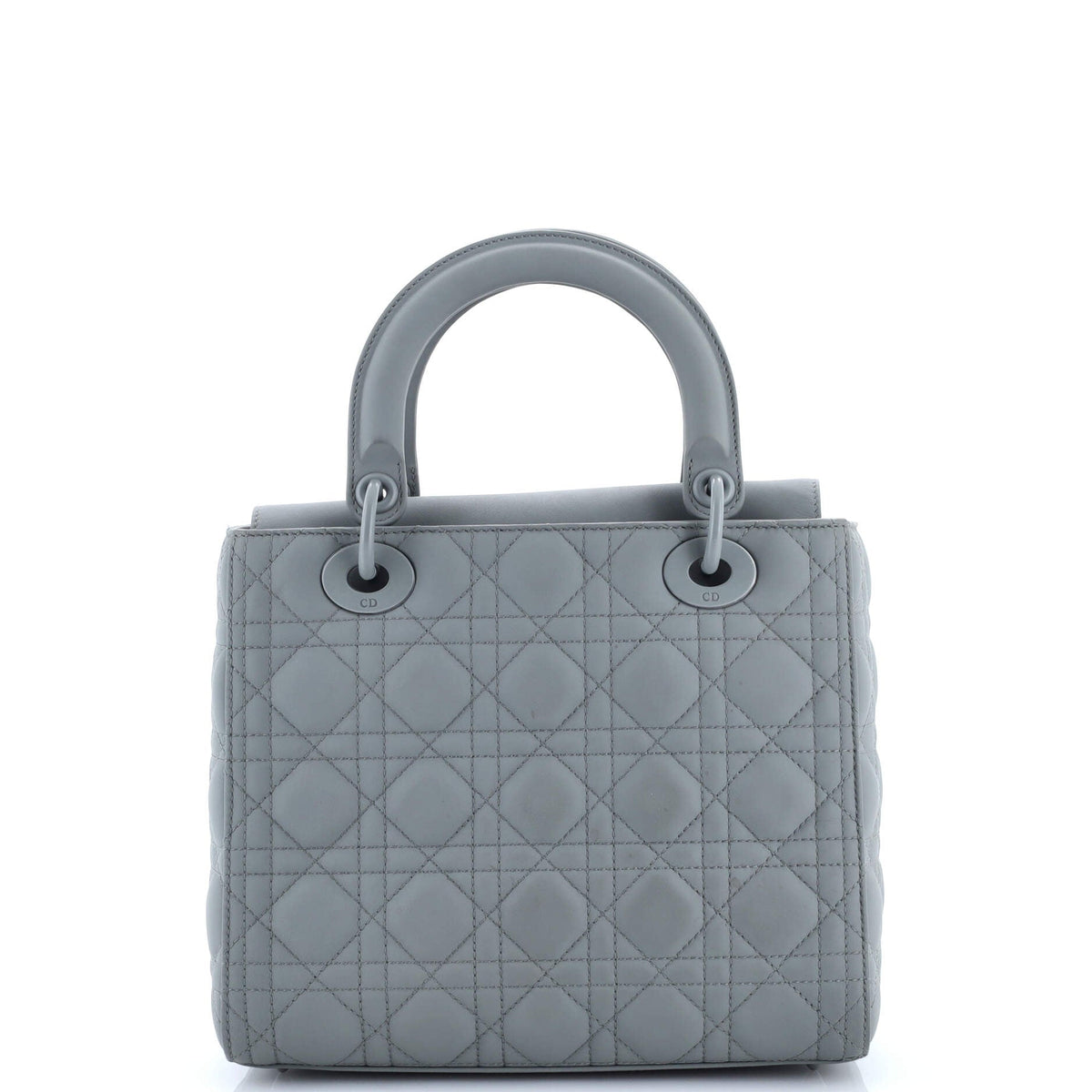 Ultra Matte Lady Dior Bag Cannage Quilt Calfskin Medium