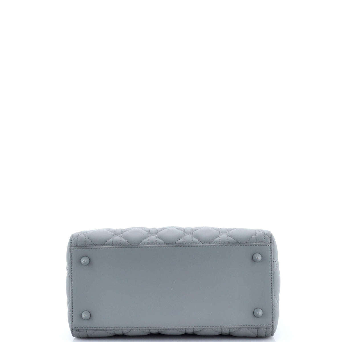 Ultra Matte Lady Dior Bag Cannage Quilt Calfskin Medium