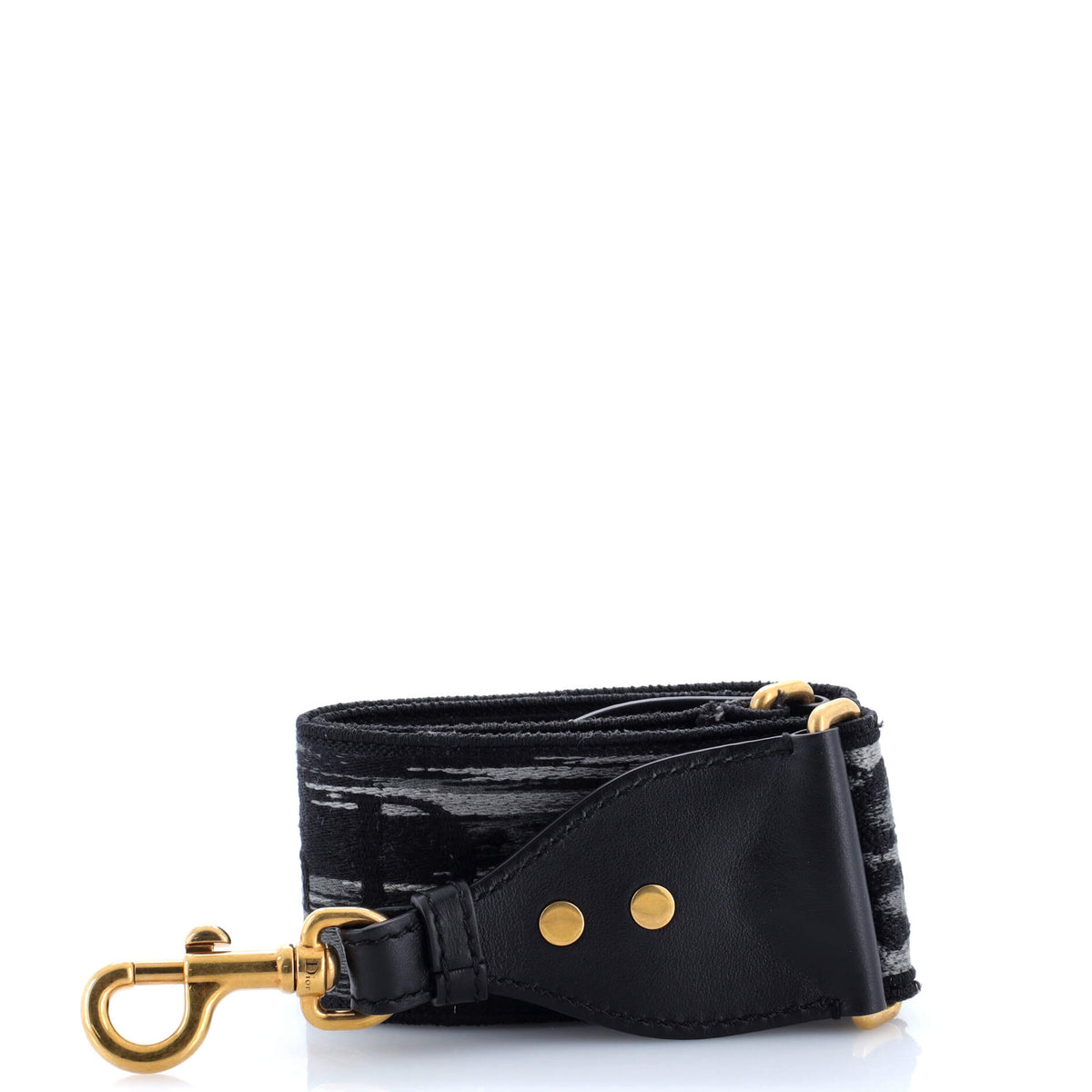 Logo Shoulder Strap Embroidered Canvas