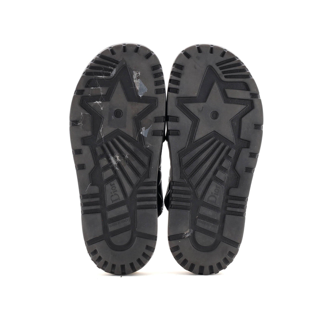 Women's Dtwist Slide Espadrilles Cannage Quilt Leather