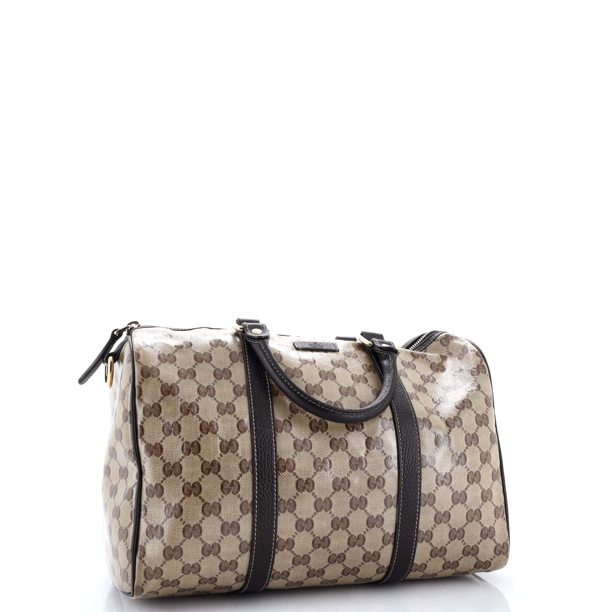 Joy Boston Bag GG Coated Canvas Medium