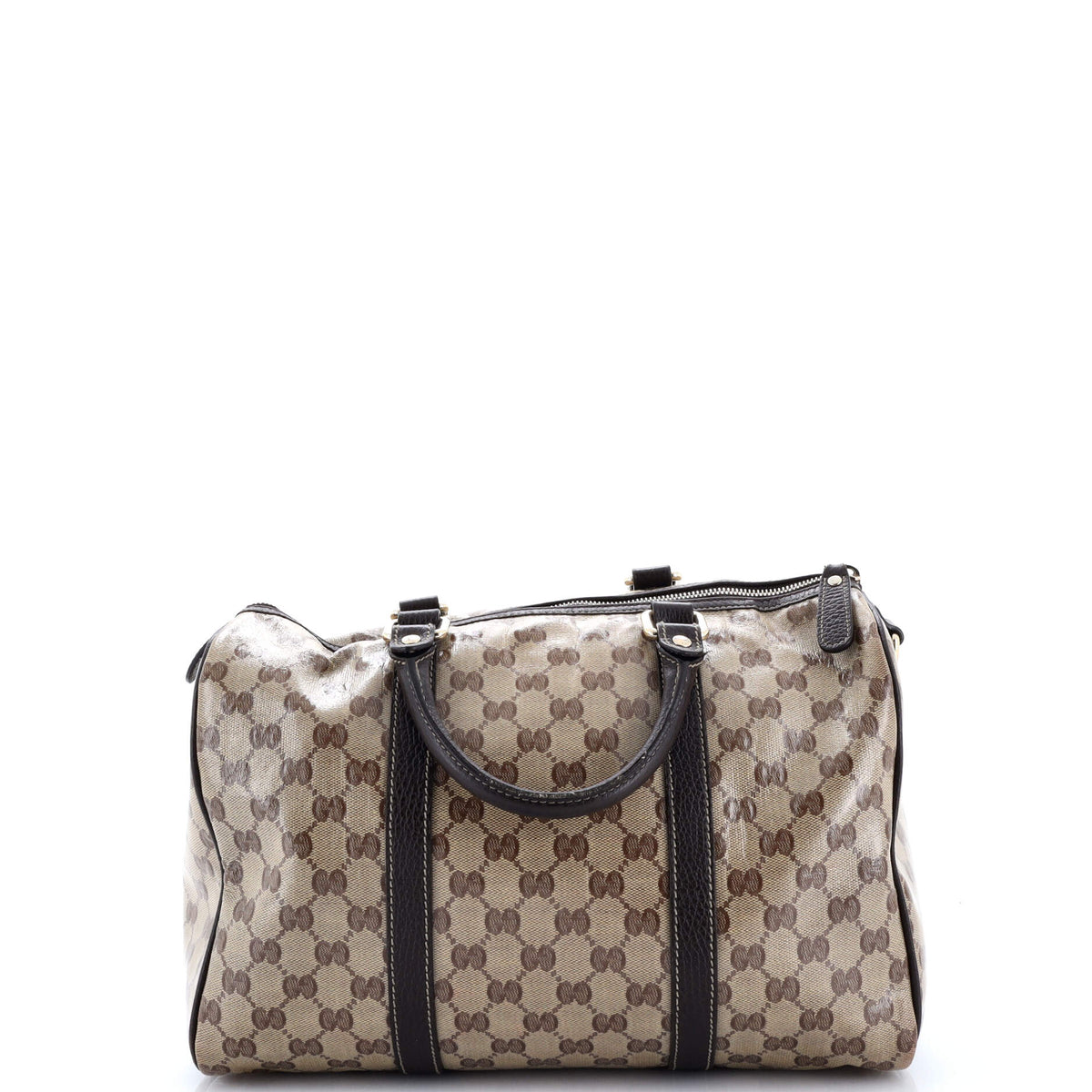Joy Boston Bag GG Coated Canvas Medium