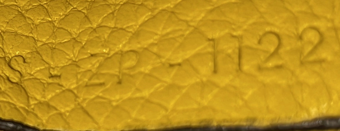 Luggage Bag Grainy Leather Nano