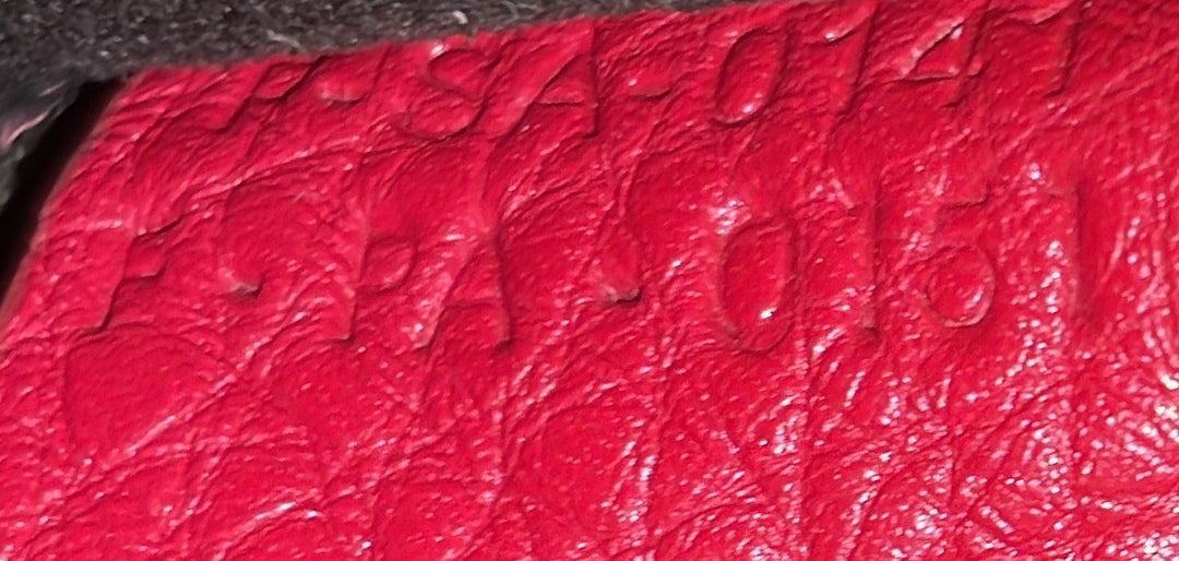 Luggage Bag Grainy Leather Nano