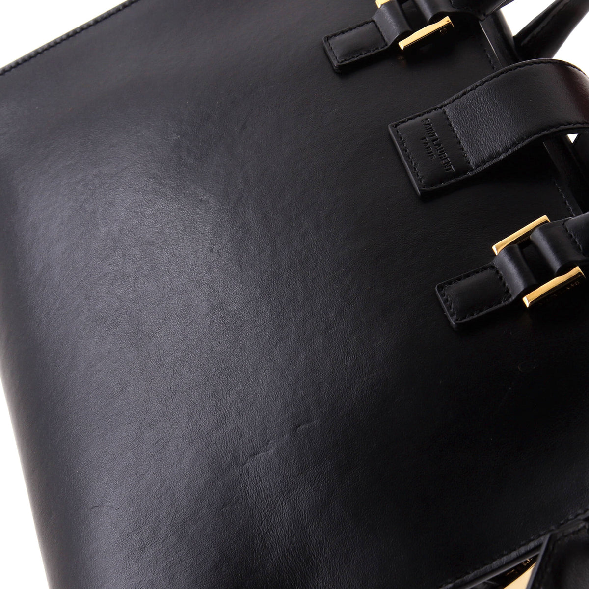 Monogram Cabas Leather Small