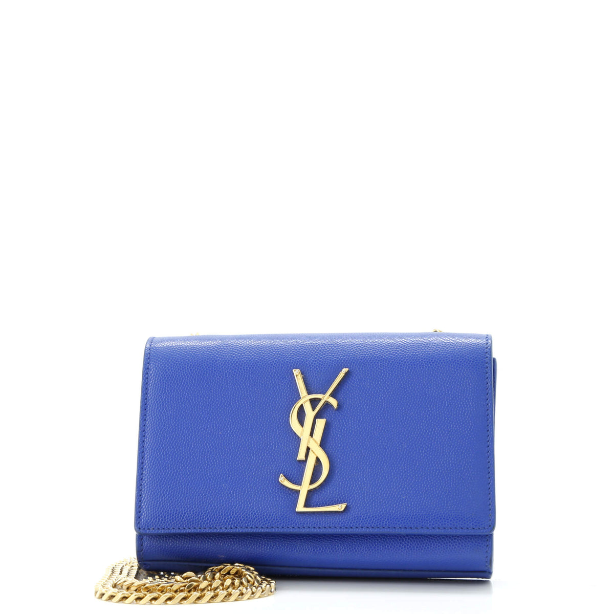 Classic Monogram Crossbody Bag Grainy Leather Small