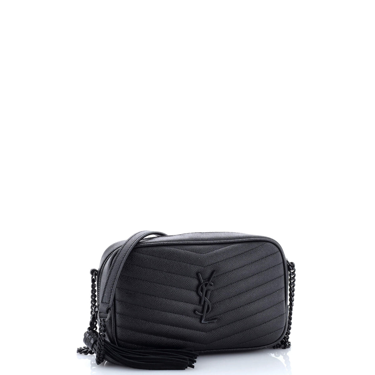 Lou Camera Bag Matelasse Chevron Leather Mini