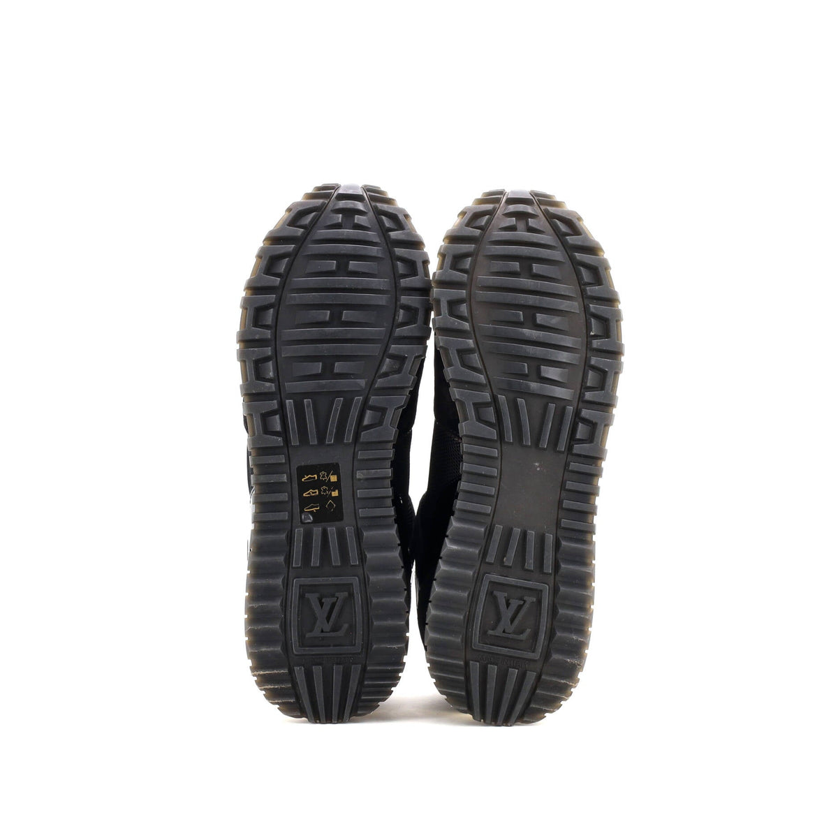 Women's Run Away Sneakers Mesh with Monogram Canvas and Suede