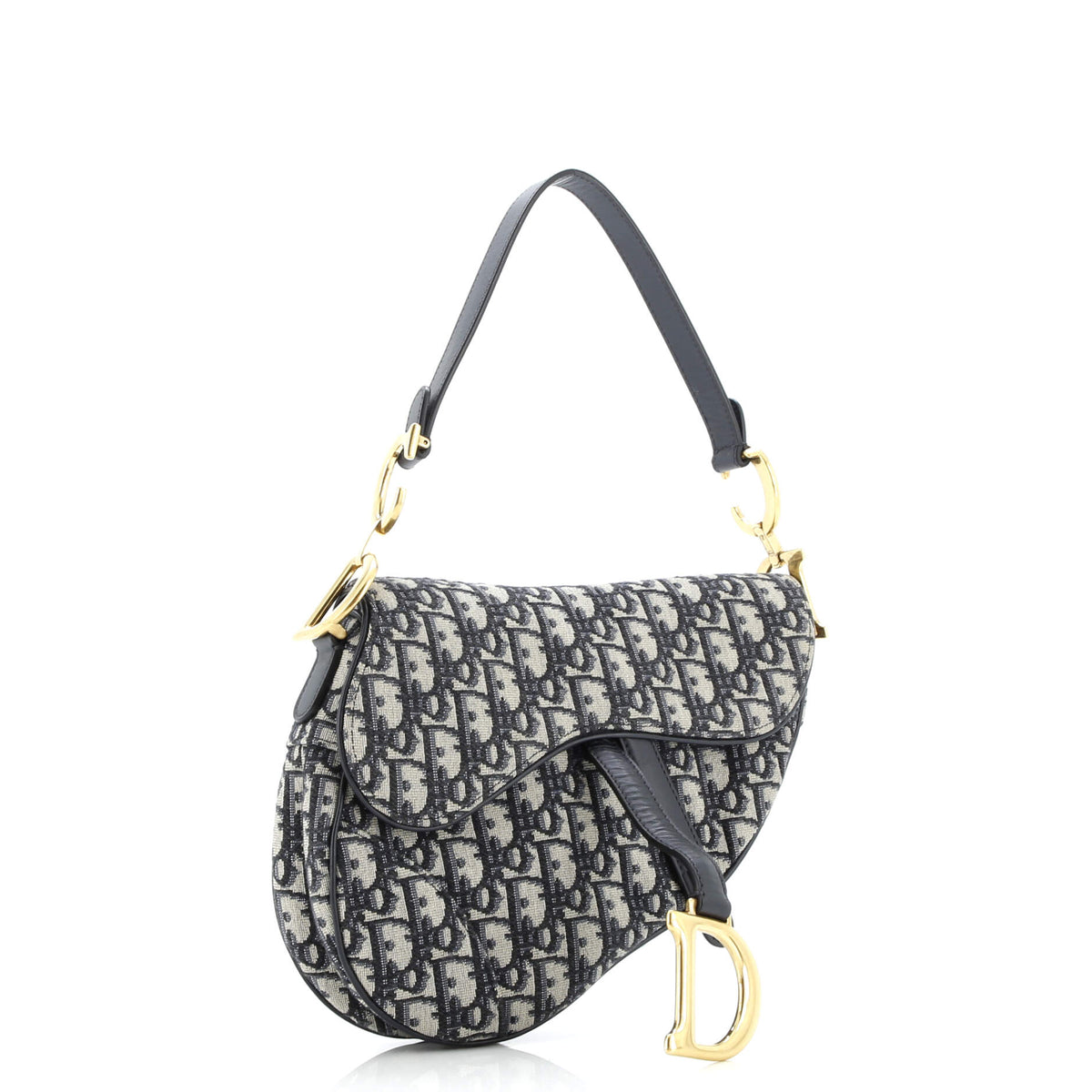 Saddle Handbag Oblique Canvas Medium