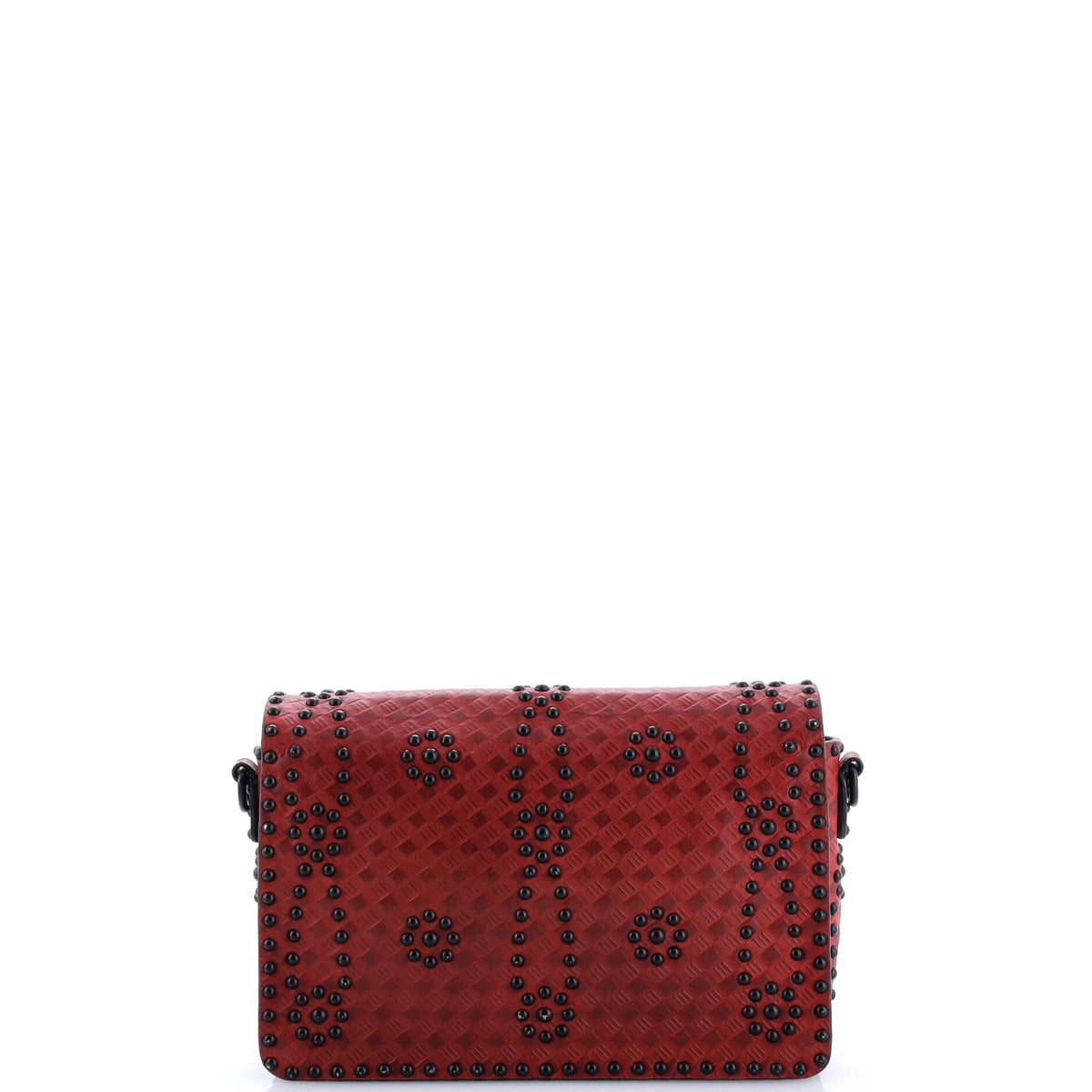 Dio(r)evolution Flap Bag Studded Embossed Leather Medium