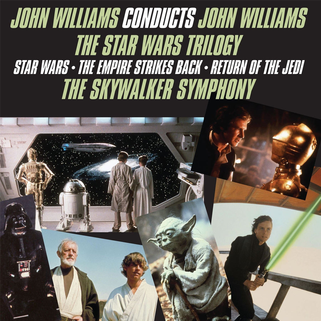 John Williams Conducts The Star Wars Trilogy - John Williams Limited Edition 2x 180G Translucent Blue Vinyl LP Reissue