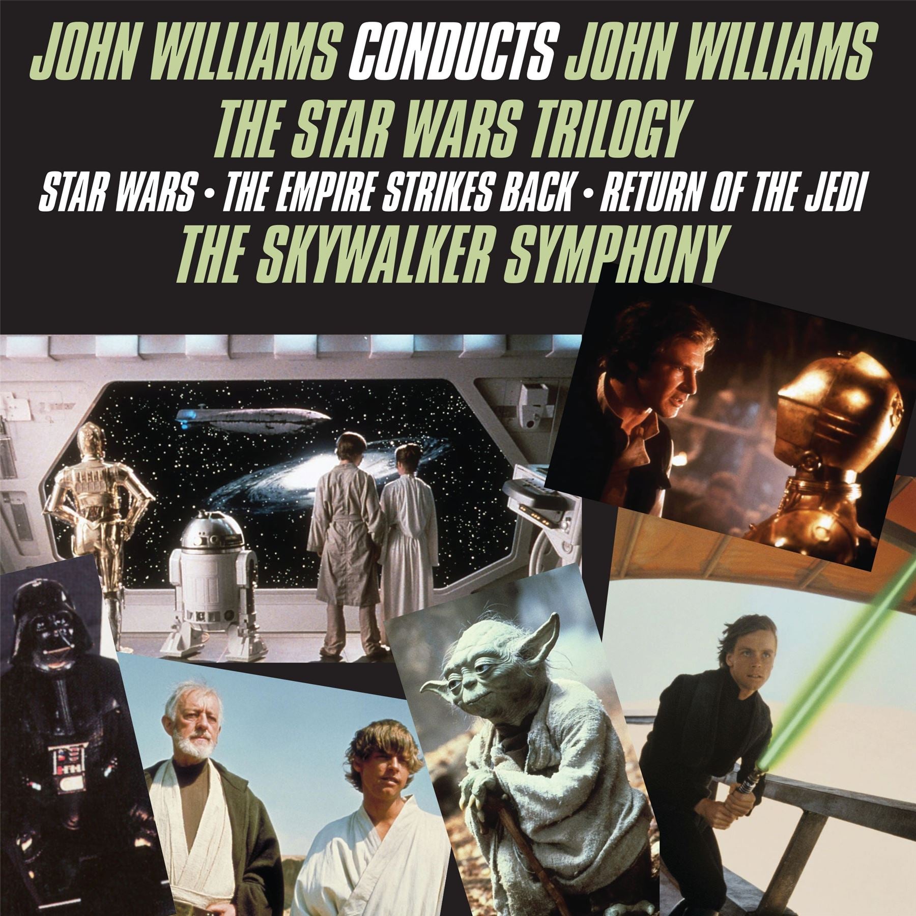 John Williams Conducts The Star Wars Trilogy - John Williams Limited Edition 2x 180G Translucent Blue Vinyl LP Reissue