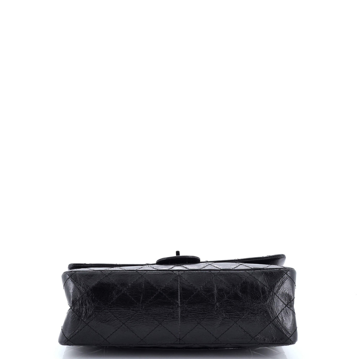 So Black Reissue 2.55 Flap Bag Quilted Glazed Calfskin 226