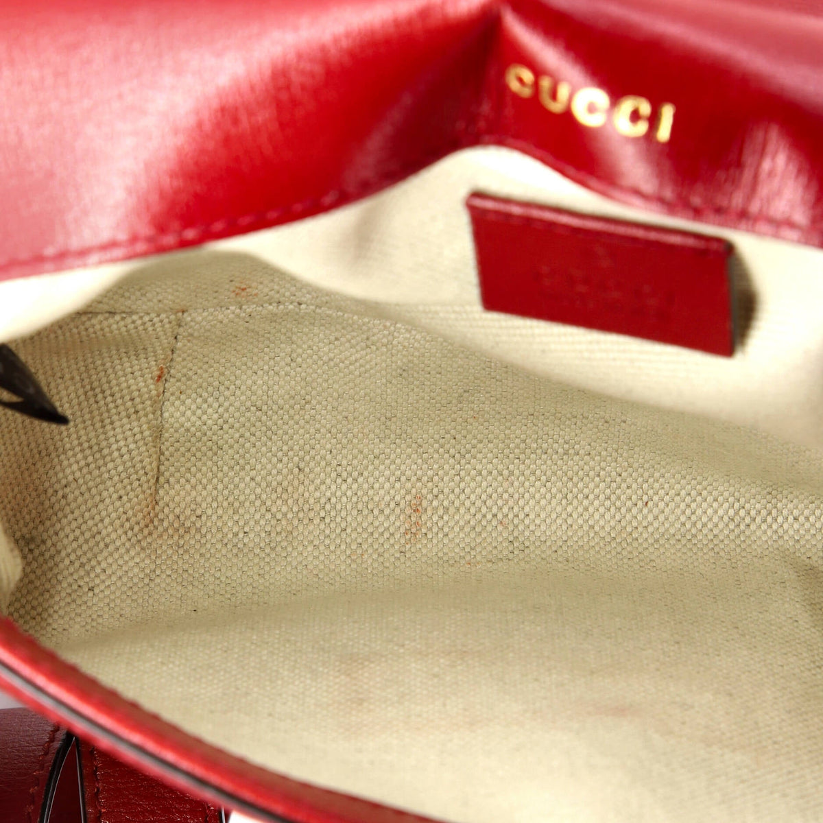 Horsebit 1955 Shoulder Bag GG Coated Canvas with Leather Mini