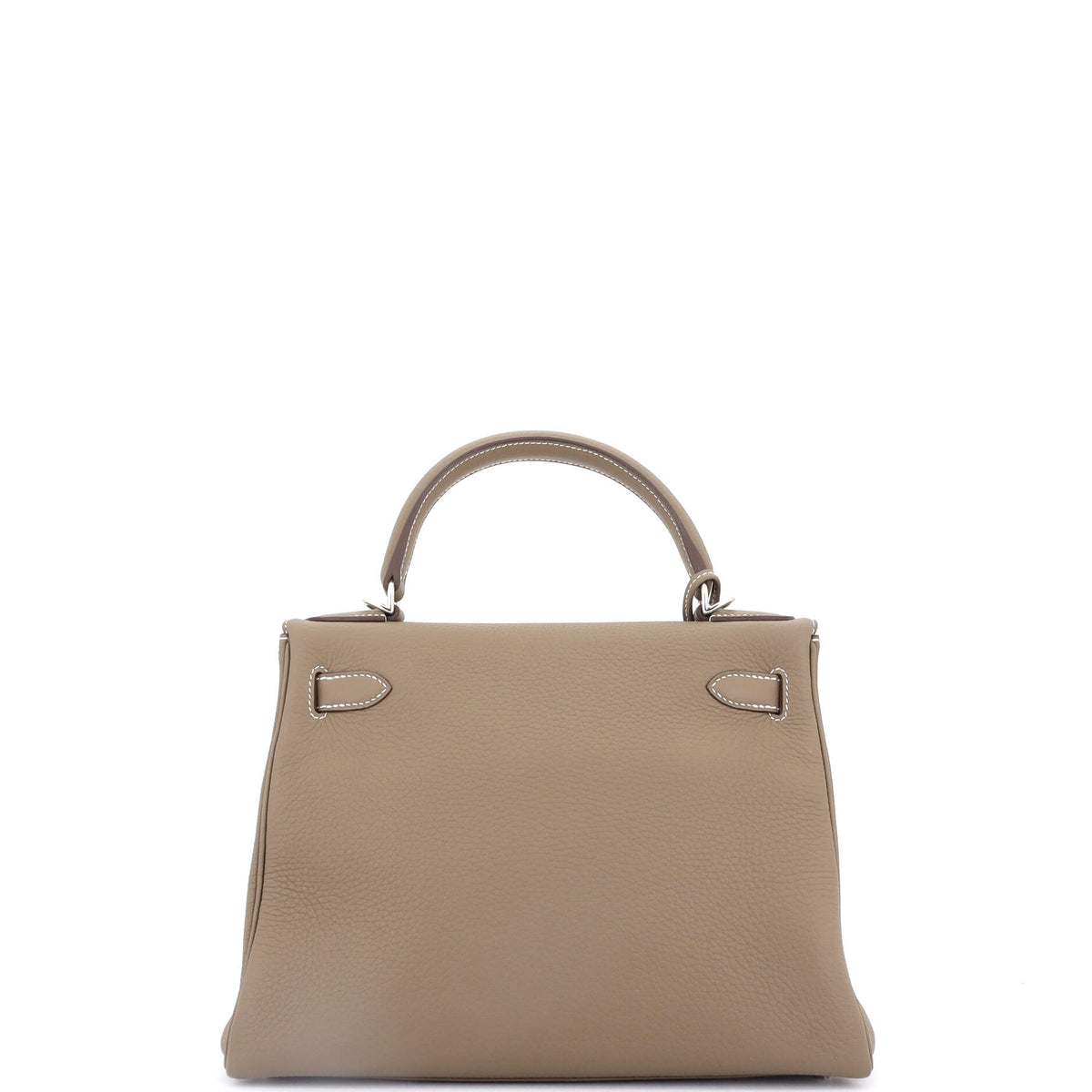 Kelly Handbag Grey Togo with Palladium Hardware 28