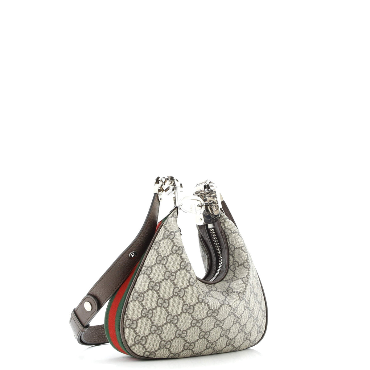Attache Shoulder Bag GG Coated Canvas Small