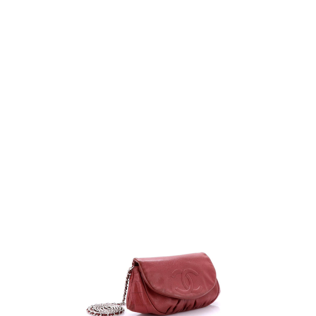 Half Moon Wallet on Chain Caviar