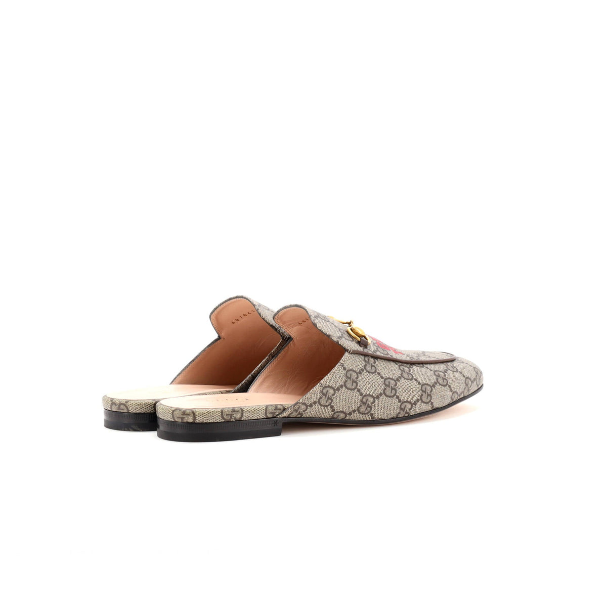 Women's Princetown Mules Printed GG Coated Canvas