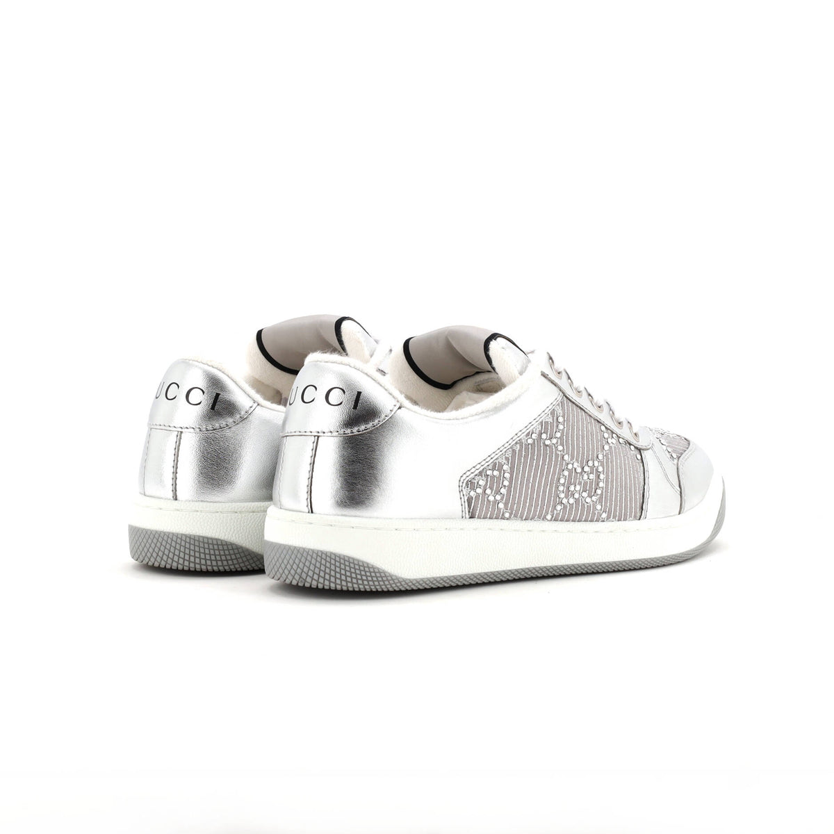 Screener Sneakers Leather with Crystals