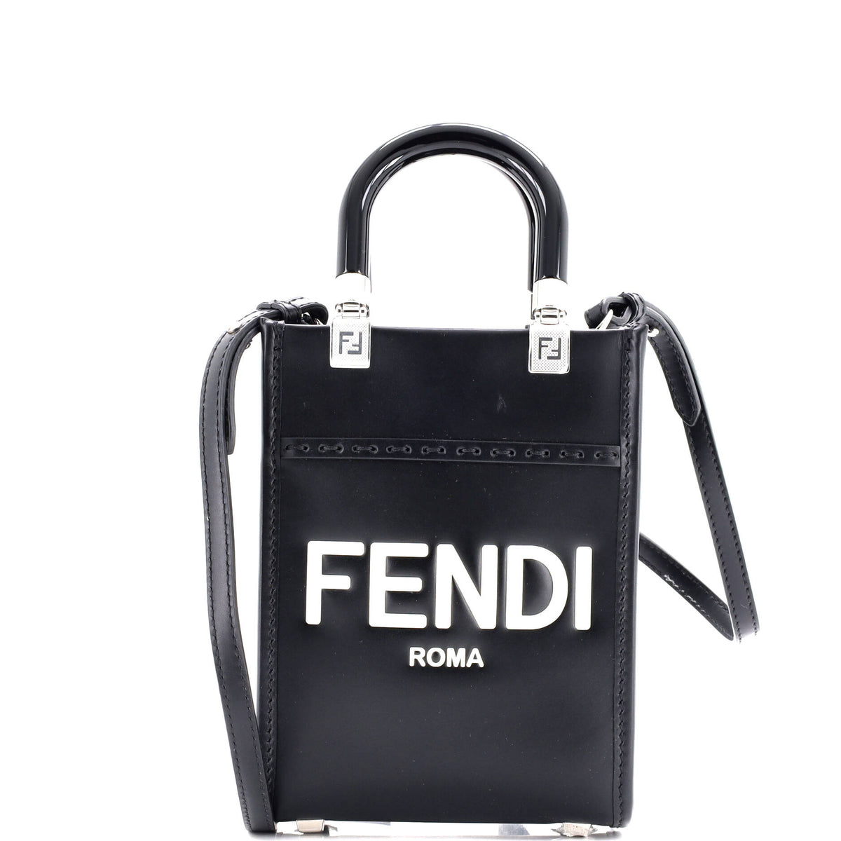 Sunshine Shopper Tote Leather Mini