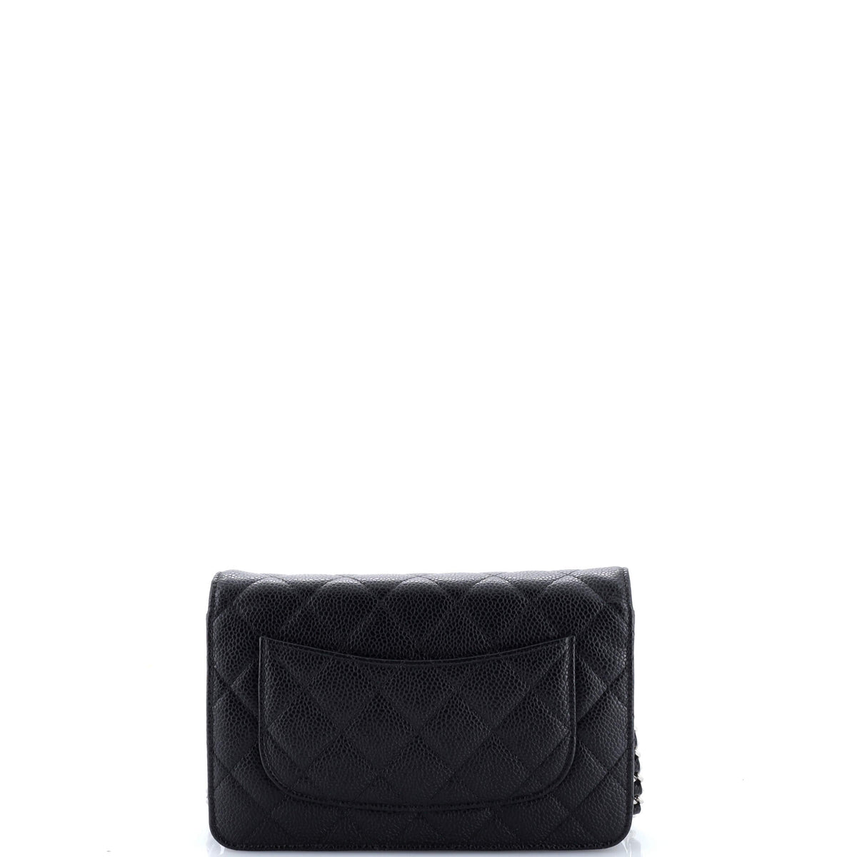 Wallet on Chain Quilted Caviar