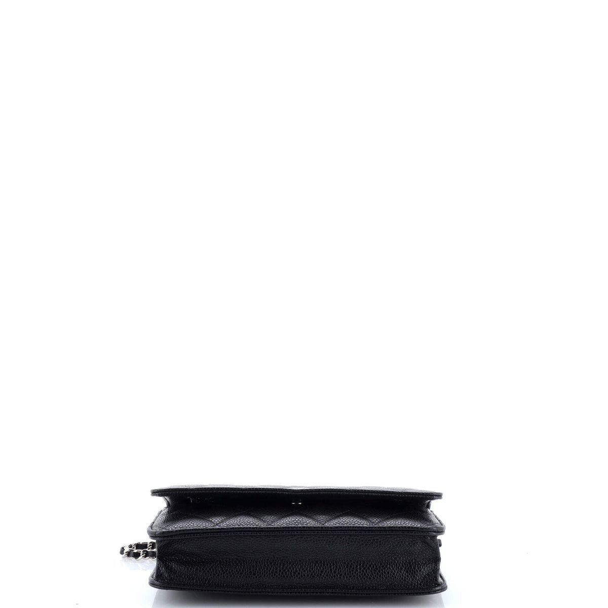 Wallet on Chain Quilted Caviar