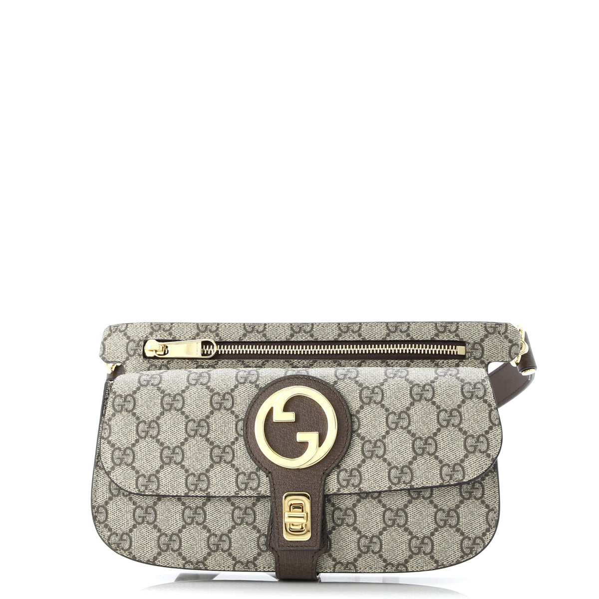Blondie Flap Pocket Belt Bag GG Coated Canvas