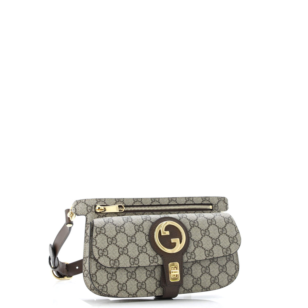 Blondie Flap Pocket Belt Bag GG Coated Canvas
