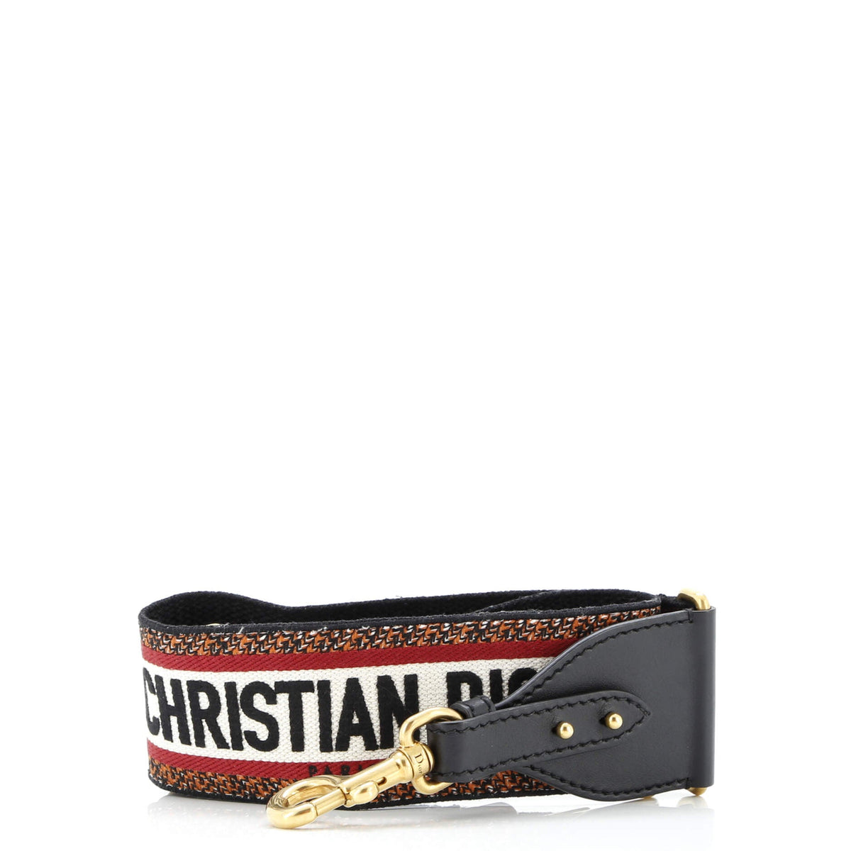 Logo Shoulder Strap Embroidered Canvas