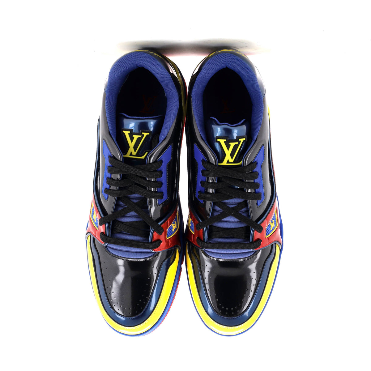 Men's LV Trainer Sneakers Patent