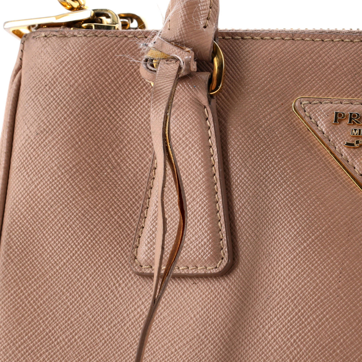 Galleria Double Zip Tote Saffiano Leather Small