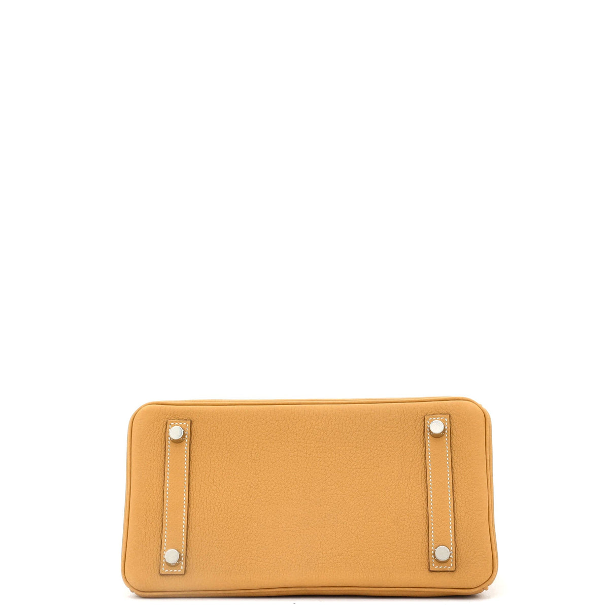 Birkin Handbag Natural Sable Clemence with Palladium Hardware 25