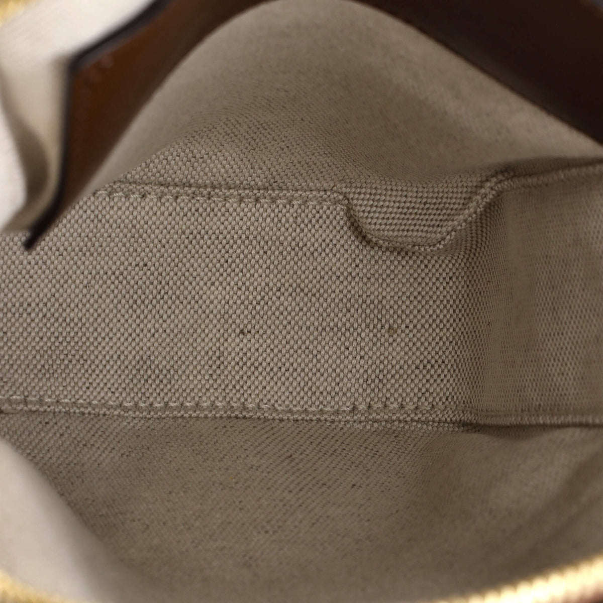 Interlocking G Patch Sling Bag GG Coated Canvas Small