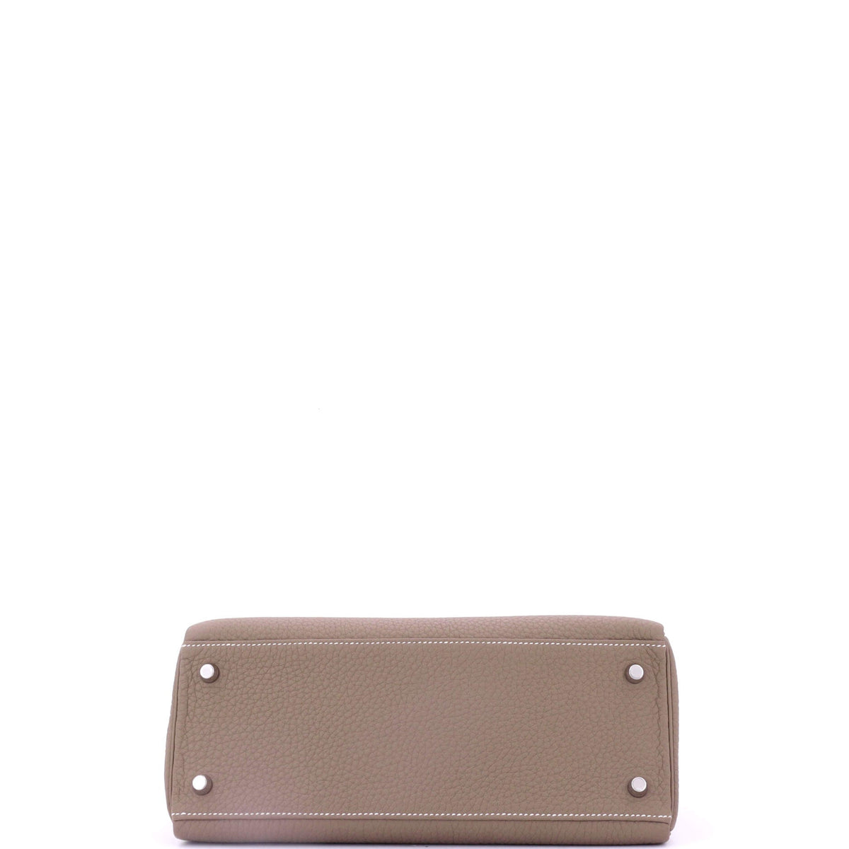Kelly Handbag Grey Togo with Palladium Hardware 28