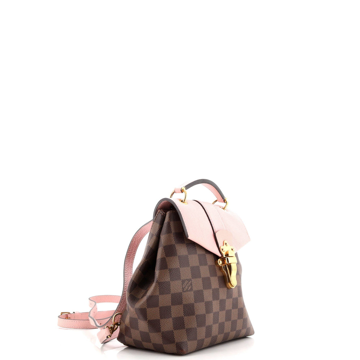 Clapton Backpack Damier and Leather