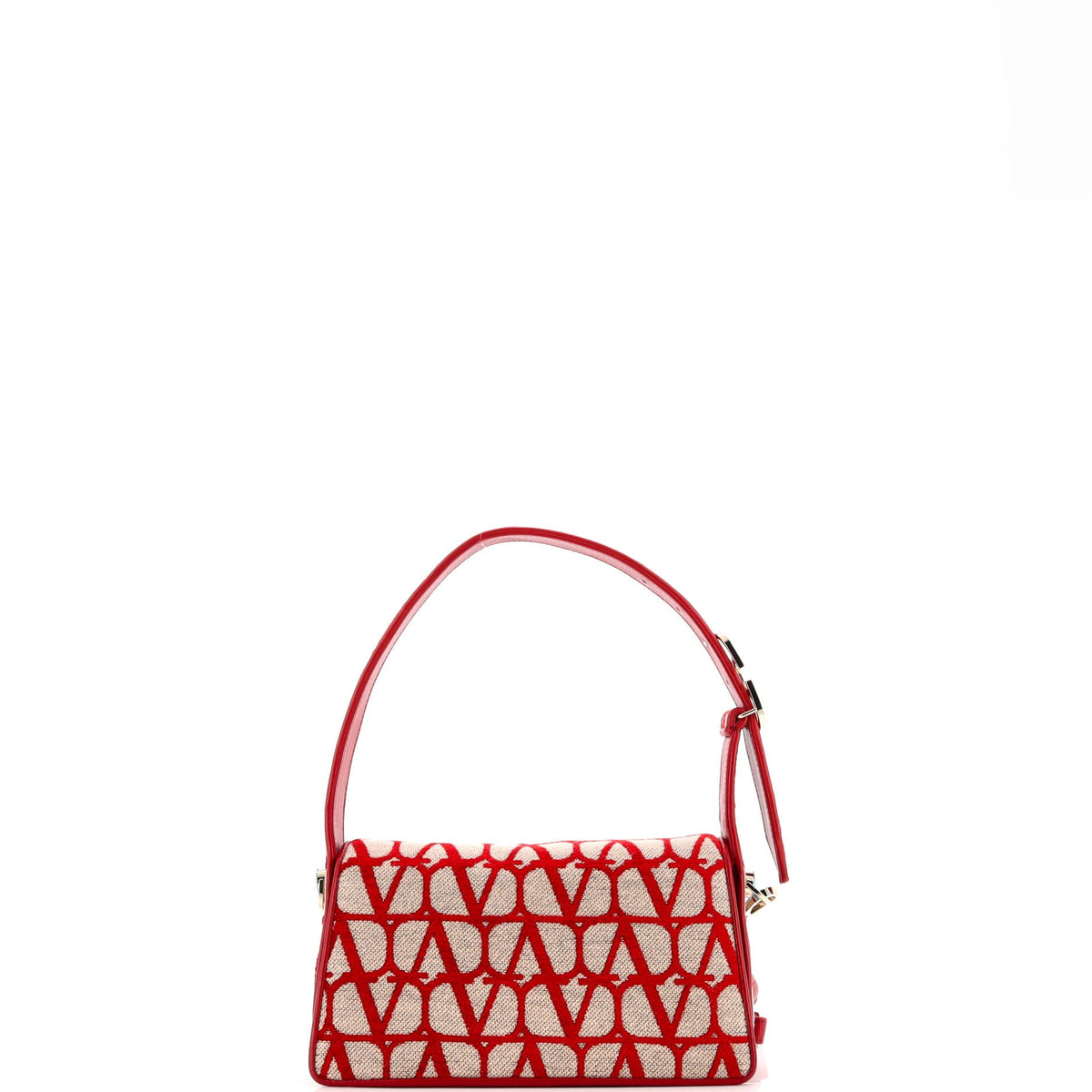Le Petit Deuxieme Shoulder Bag Iconographe Canvas and Leather