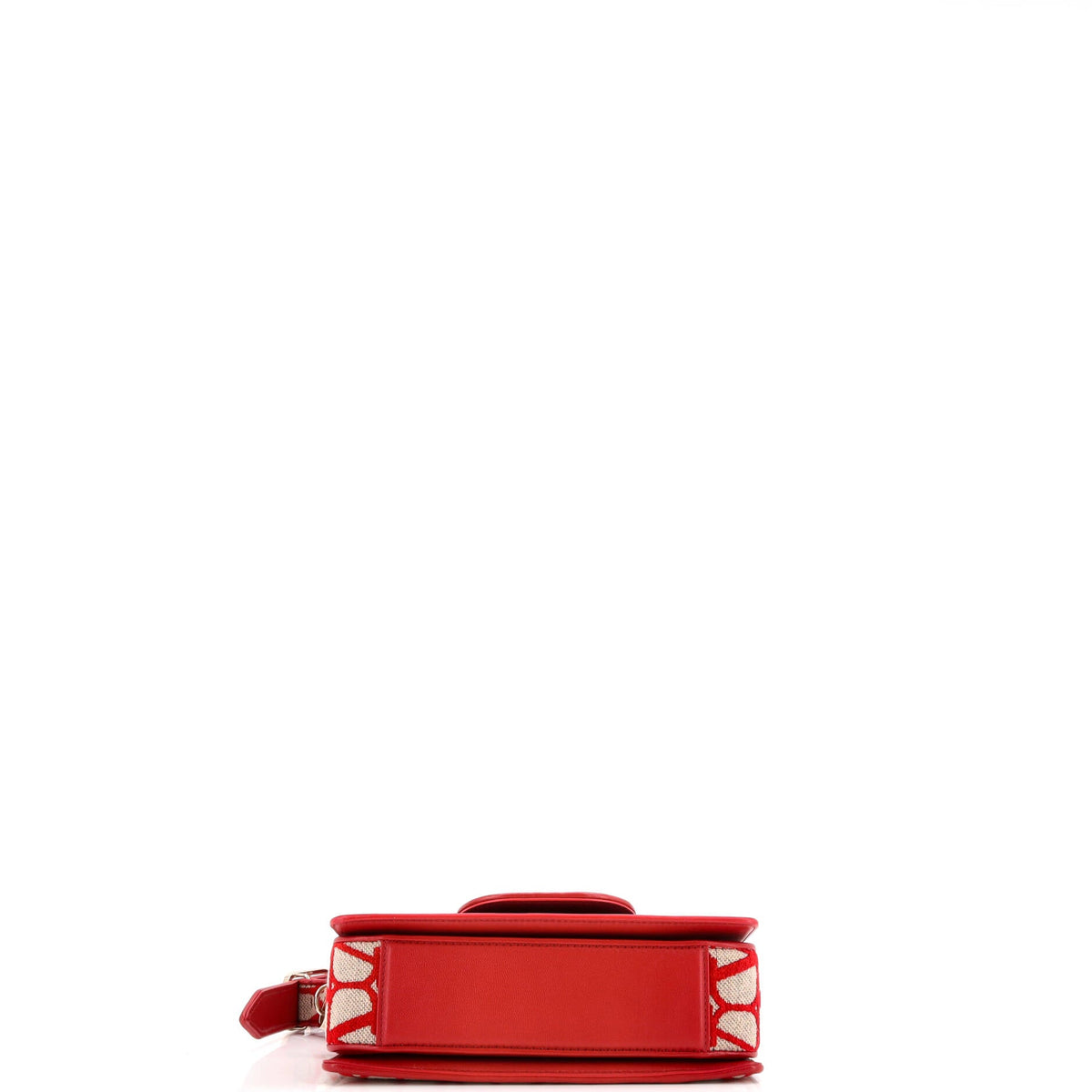 Le Petit Deuxieme Shoulder Bag Iconographe Canvas and Leather
