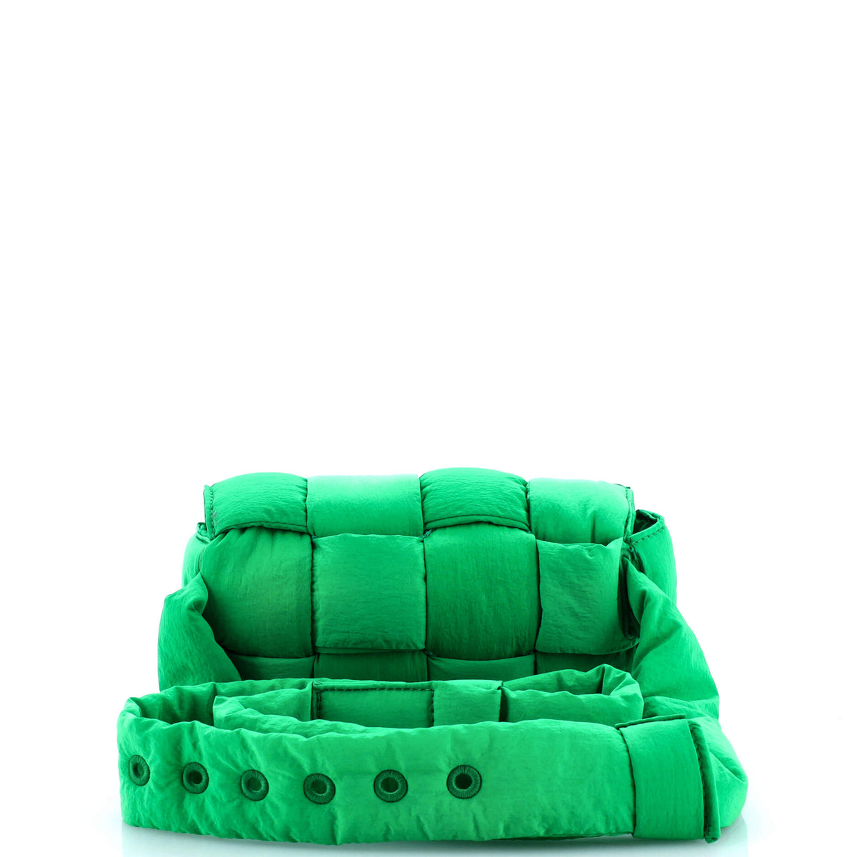 Cassette Crossbody Bag Maxi Intrecciato Nylon